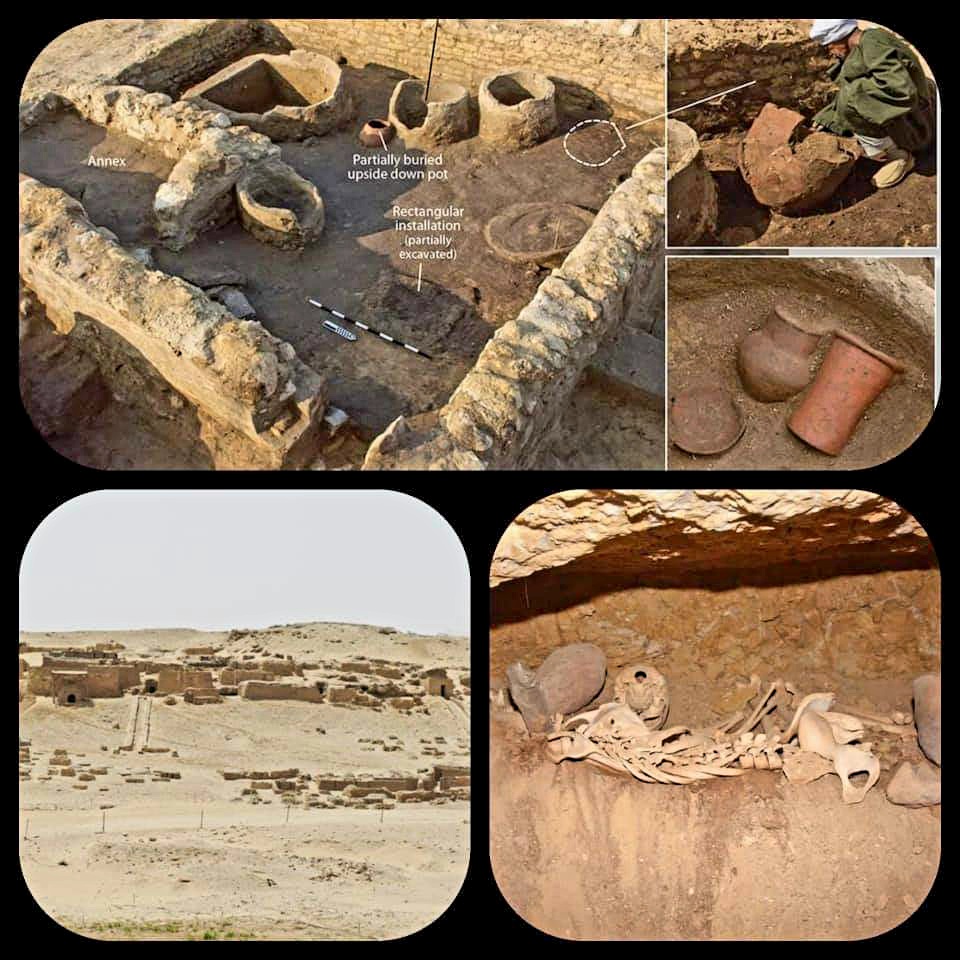 THE WORKERS' CITY AND TOMBS ON THE GIZA PLATEAU